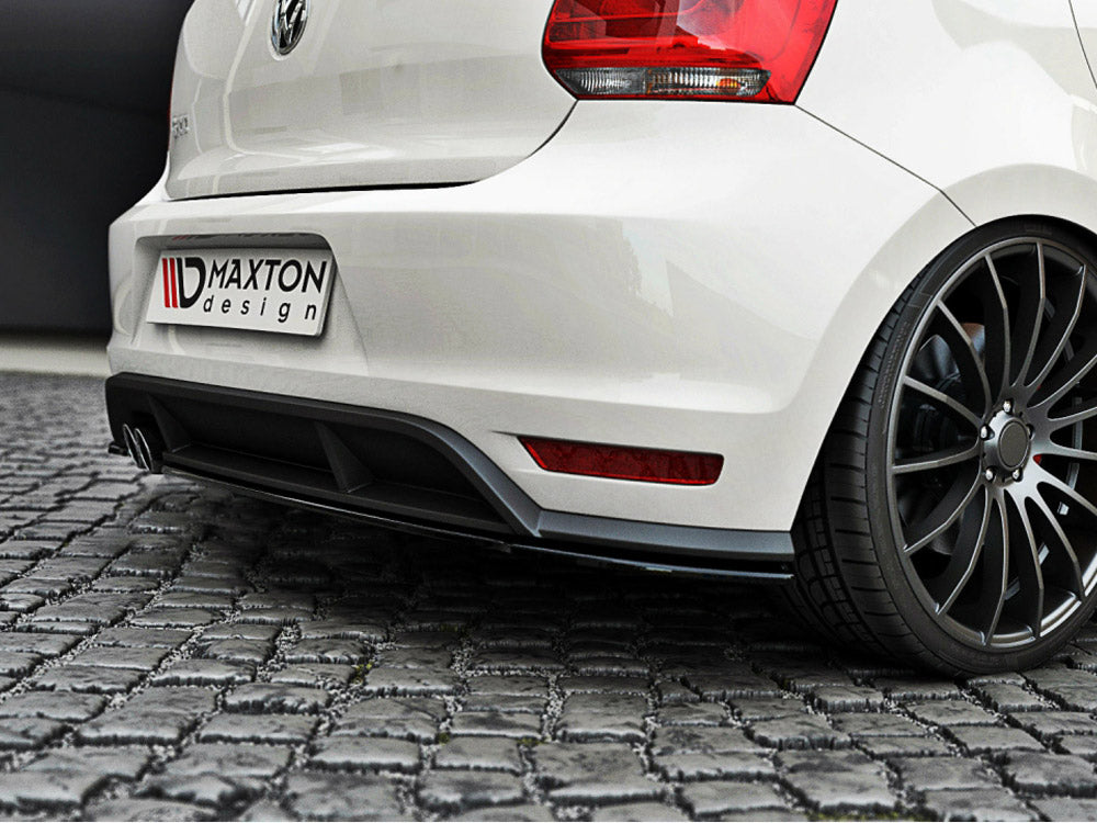 Maxton Design Street Plus Central Rear Splitter - VW Polo GTI Mk5 (6C)