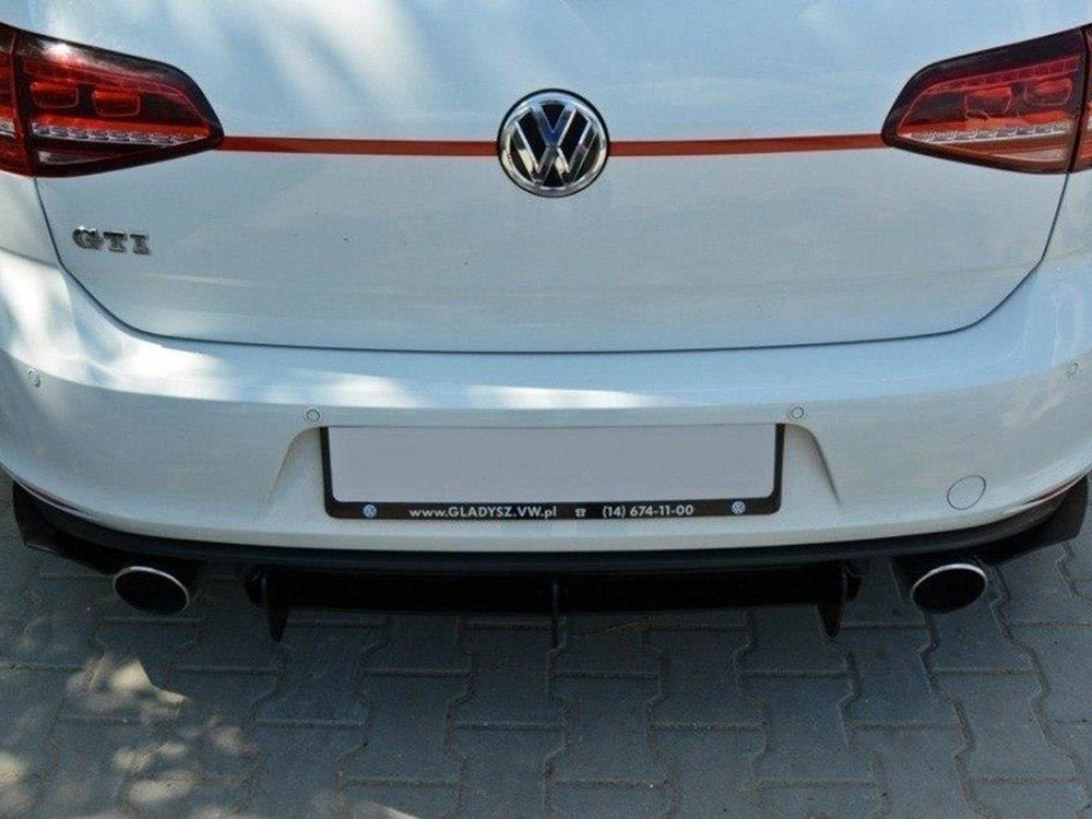 Maxton Design Racing Rear Diffuser - VW Golf GTI Mk7