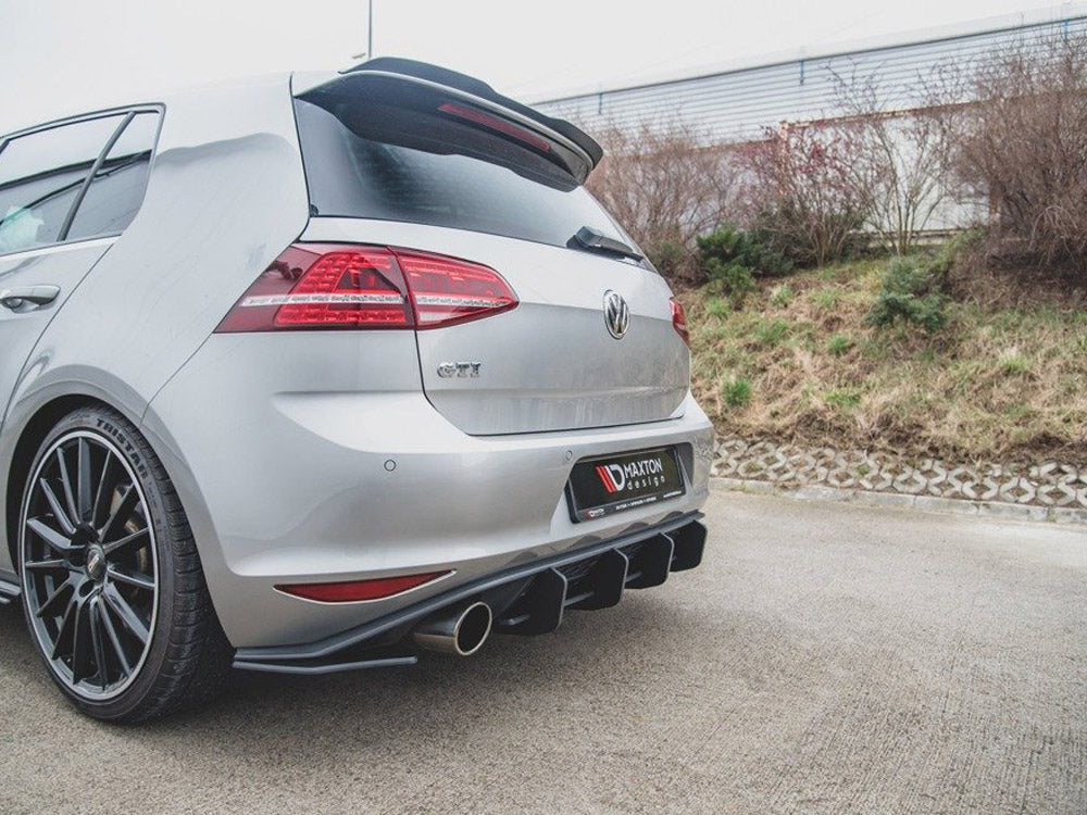 Maxton Design Street Pro Rear Diffuser V2 - VW Golf GTI Mk7