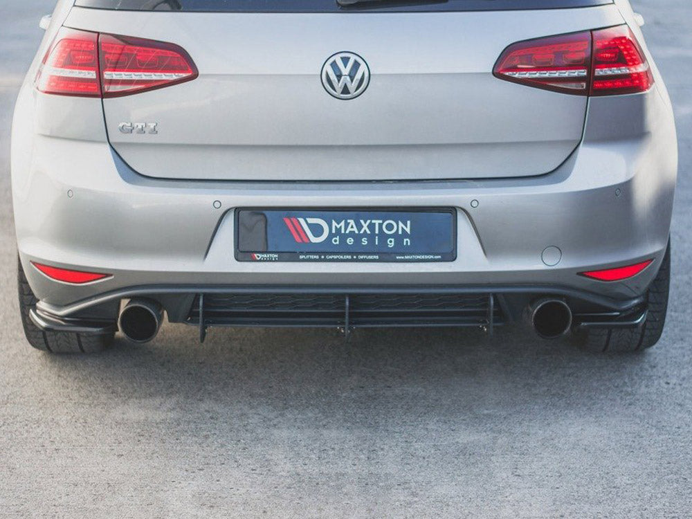 Maxton Design Street Plus Rear Side Splitters V2 - VW Golf GTI Mk7