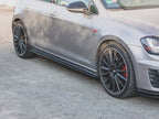 Diffuseurs de jupes latérales Maxton Design Street Plus V2 - VW Golf GTI Mk7