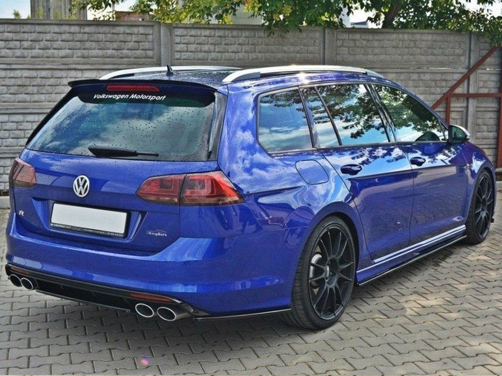 Maxton Design Street Plus Central Rear Splitter - VW Golf R Mk7 Estate