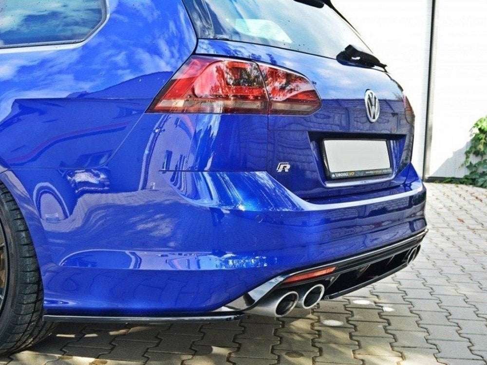 Maxton Design Street Plus Central Rear Splitter - VW Golf R Mk7 Estate