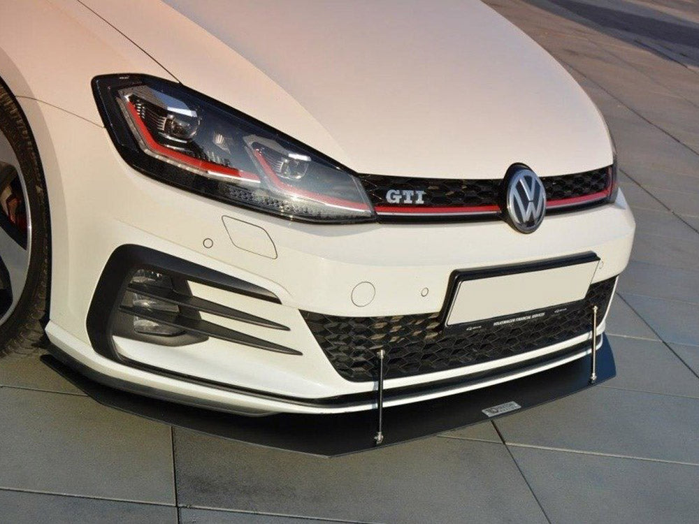 Maxton Design Racing Front Splitter V1 - VW Golf GTI Mk7.5