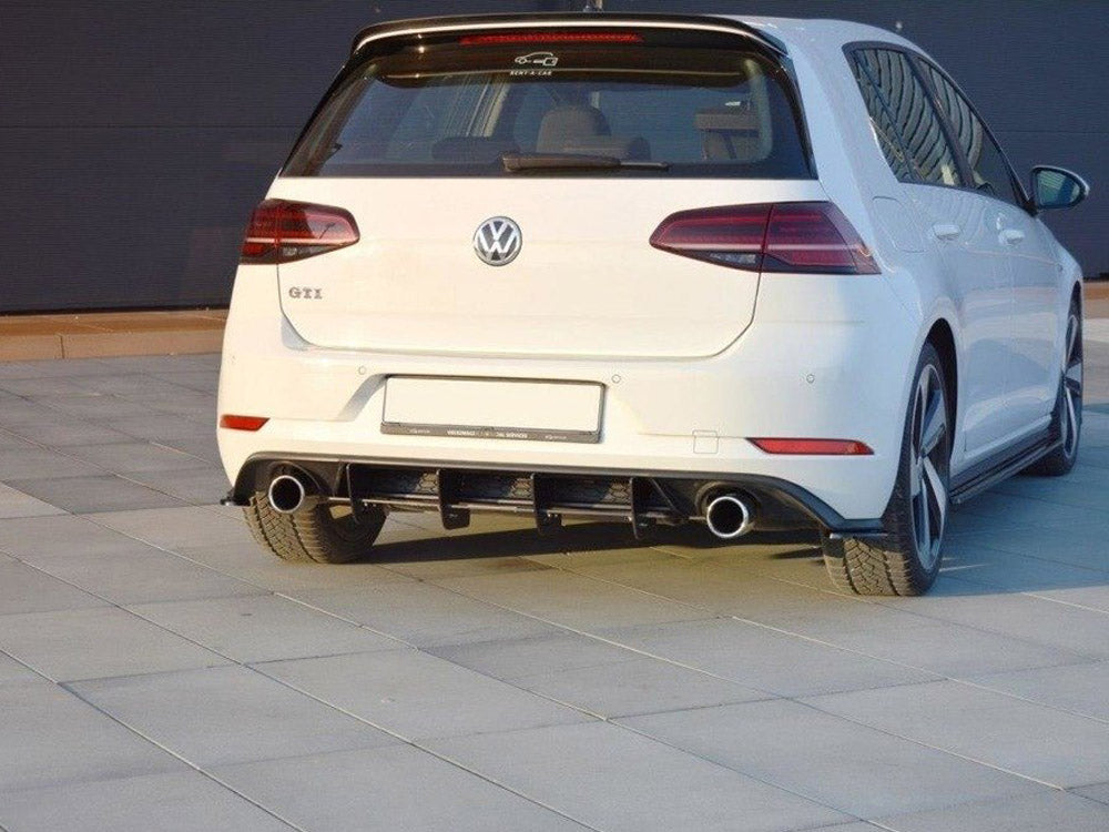 Maxton Design Racing Rear Diffuser - VW Golf GTI Mk7.5