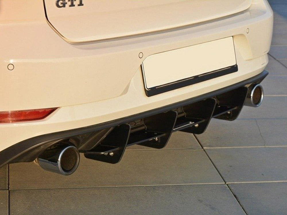 Maxton Design Racing Rear Diffuser - VW Golf GTI Mk7.5