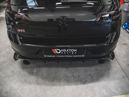 Maxton Design Street Plus Rear Side Splitters - VW Golf GTI Mk7.5 TCR