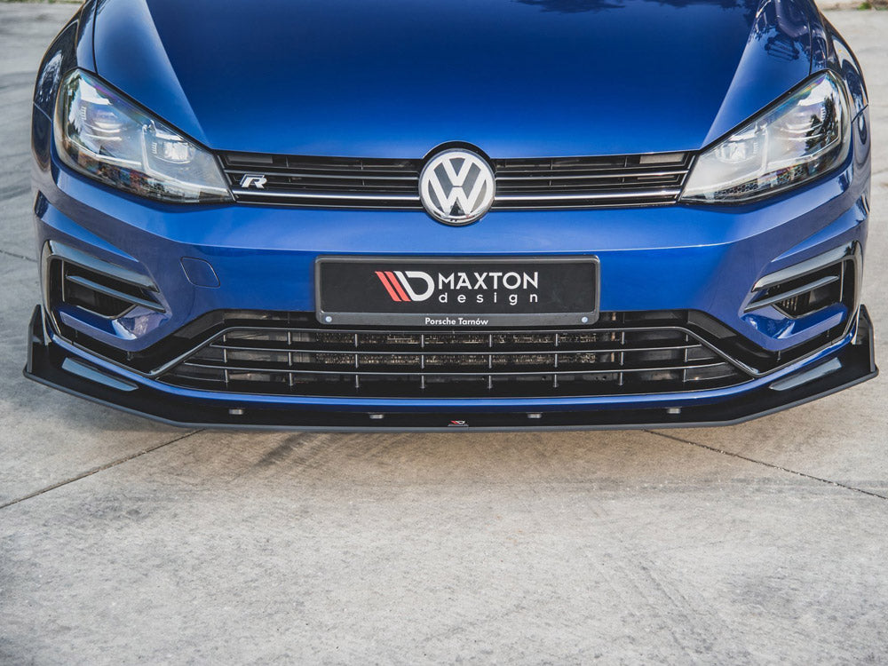 Maxton Design Street Pro Front Splitter V2 - VW Golf R Mk7.5