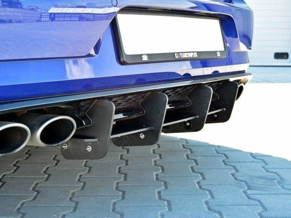 Maxton Design Racing Rear Diffuser - VW Golf R Mk7.5