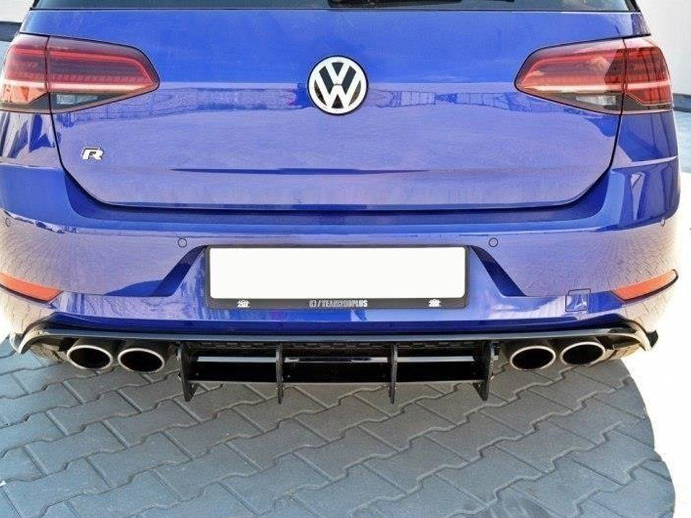 Maxton Design Racing Rear Diffuser - VW Golf R Mk7.5