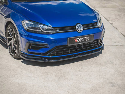 Maxton Design Street Plus Front Splitter V9 - VW Golf R Mk7.5