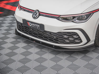 Maxton Design Street Pro Front Splitter - VW Golf GTI Mk8