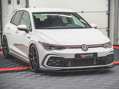 Maxton Design Street Pro Front Splitter - VW Golf GTI Mk8