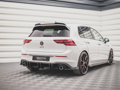 Maxton Design Street Pro Rear Diffuser V2 - VW Golf GTI Mk8