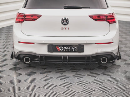 Maxton Design Street Pro Rear Diffuser V2 - VW Golf GTI Mk8