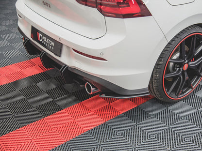 Maxton Design Street Pro Rear Side Splitters - VW Golf GTI Mk8