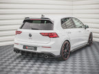 Séparateurs latéraux arrière Maxton Design Street Pro + volets - VW Golf GTI Mk8
