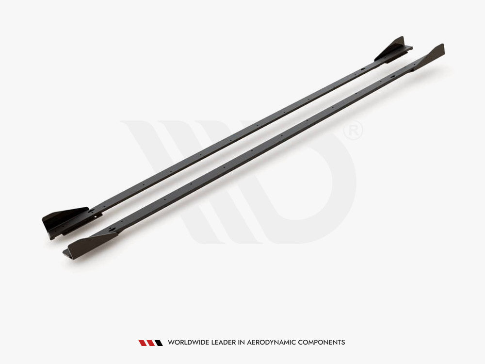 Diffuseurs et volets de jupes latérales Maxton Design Street Pro – VW Golf GTI Mk8