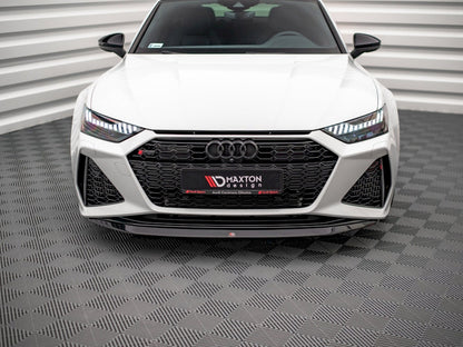 Maxton Design Street Plus Front Splitter V3 - Audi RS6/RS7 C8