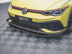 Maxton Design Street Pro Front Splitter + Flaps - VW Golf GTI Mk8 Clubsport