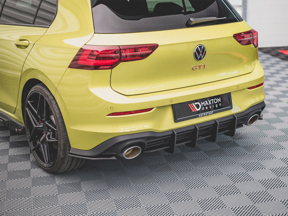 Maxton Design Street Pro Rear Diffuser V2 - VW Golf GTI Mk8 Clubsport