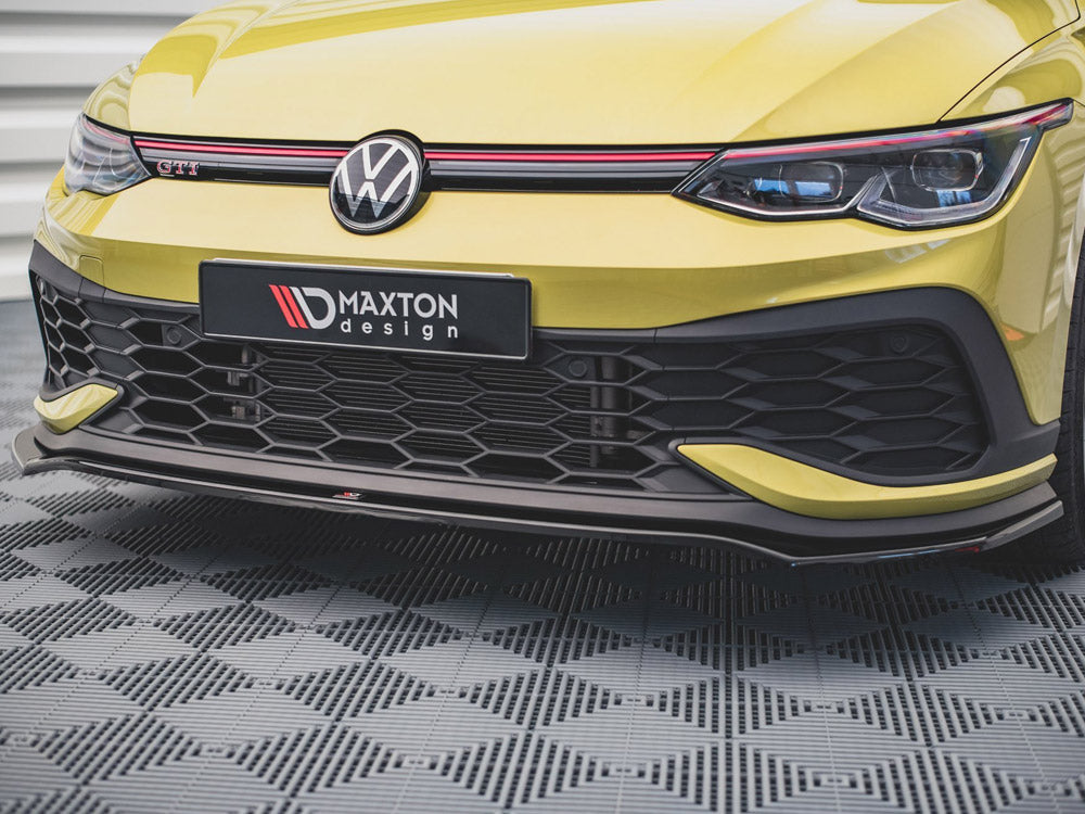 Maxton Design Street Plus Front Splitter V3 - VW Golf GTI Mk8 Clubsport