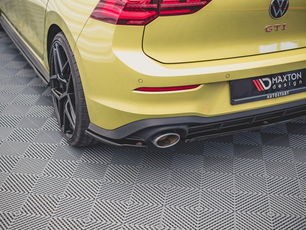 Maxton Design Street Plus Rear Side Splitters V2 - VW Golf GTI Mk8 Clubsport