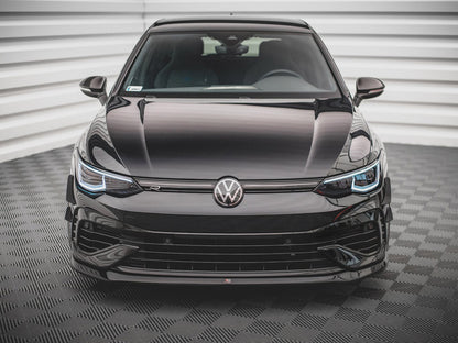 Maxton Design Street Plus Front Splitter V5 - VW Golf R Mk8