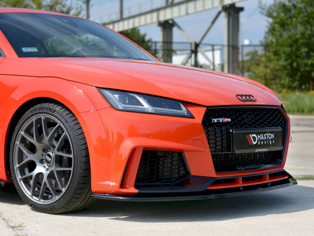 Maxton Design Street Plus Front Splitter V1 - Audi TTRS 8S