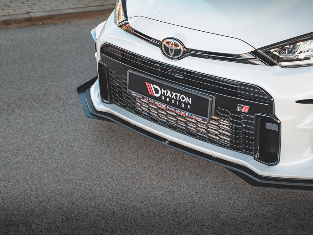 Maxton Design Street Pro Front Splitter + Flaps - Toyota GR Yaris