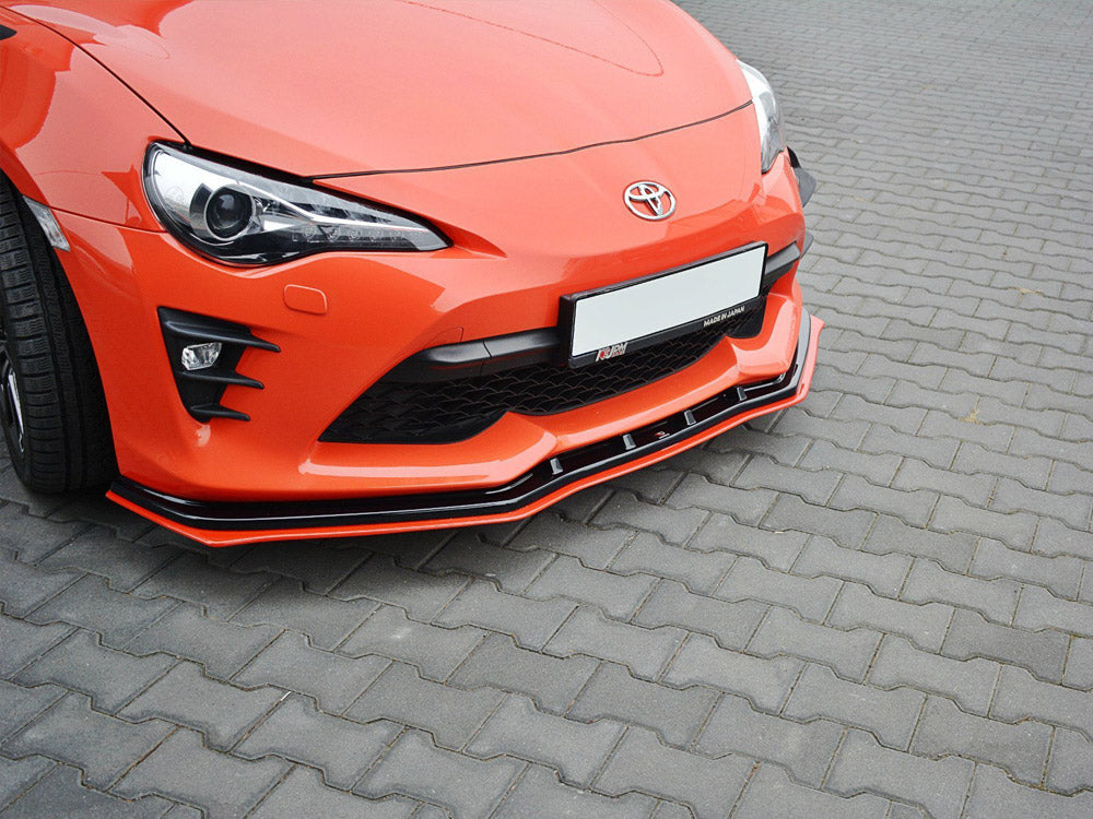 Maxton Design Street Plus Front Splitter V4 - Toyota GT86 Facelift