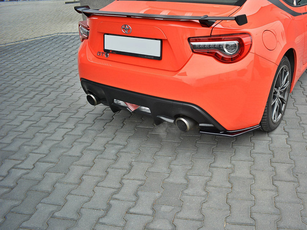 Maxton Design Street Plus Rear Side Splitters V1 - Toyota GT86 Facelift