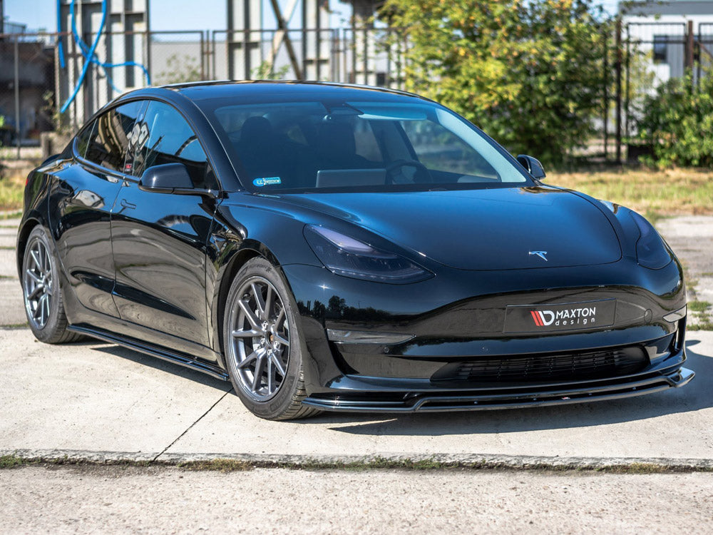 Maxton Design Street Plus Front Splitter V2 - Tesla Model 3