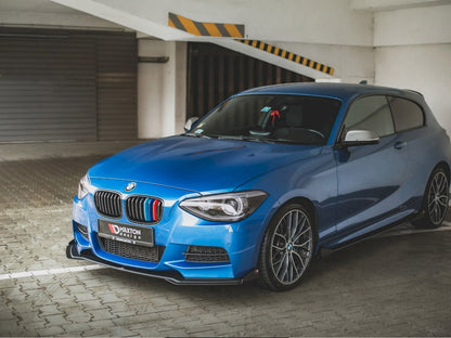 Maxton Design Street Pro Front Splitter + Flaps - BMW M135i F20/F21