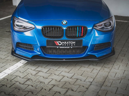 Maxton Design Street Pro Front Splitter + Flaps - BMW M135i F20/F21