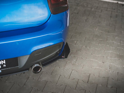 Maxton Design Street Pro Rear Side Splitters + Flaps - BMW M135i F20/F21