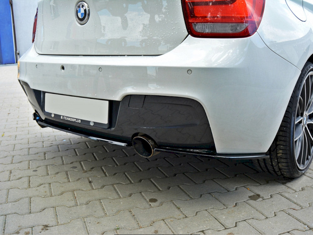 Maxton Design Street Plus Central Rear Splitter V1 - BMW M135i/M140i F20/F21