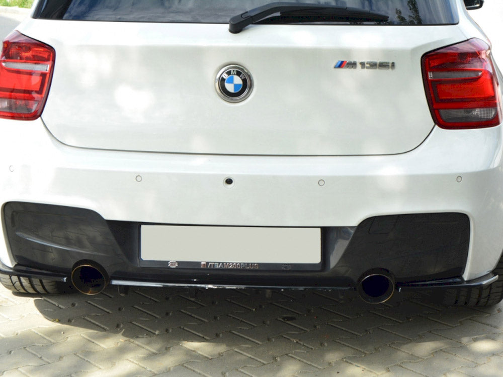 Maxton Design Street Plus Central Rear Splitter V2 - BMW M135i/M140i F20/F21