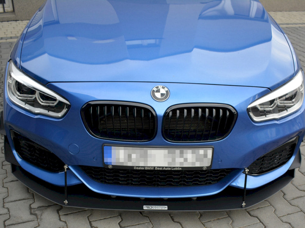 Maxton Design Racing Front Splitter V2 - BMW M135i/M140i F20/F21