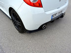 Maxton Design Street Plus Rear Side Splitters - Renault Clio RS Mk3 200