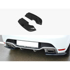 Maxton Design Street Plus Rear Side Splitters - Renault Clio RS Mk4 200/220