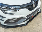 Maxton Design Street Plus Front Splitter V1 - Renault Megane RS Mk4 280/300