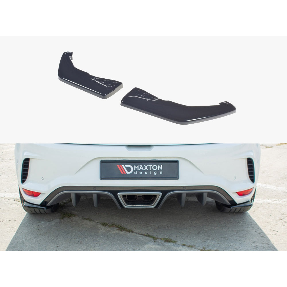 Maxton Design Street Plus Rear Side Splitters V1 - Renault Megane RS Mk4 280/300