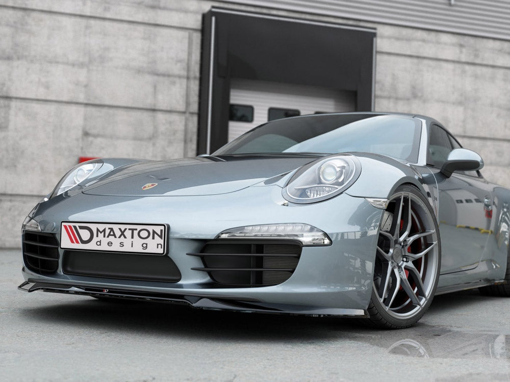 Maxton Design Street Plus Front Splitter V1 - Porsche 911 Carrera S 991.1