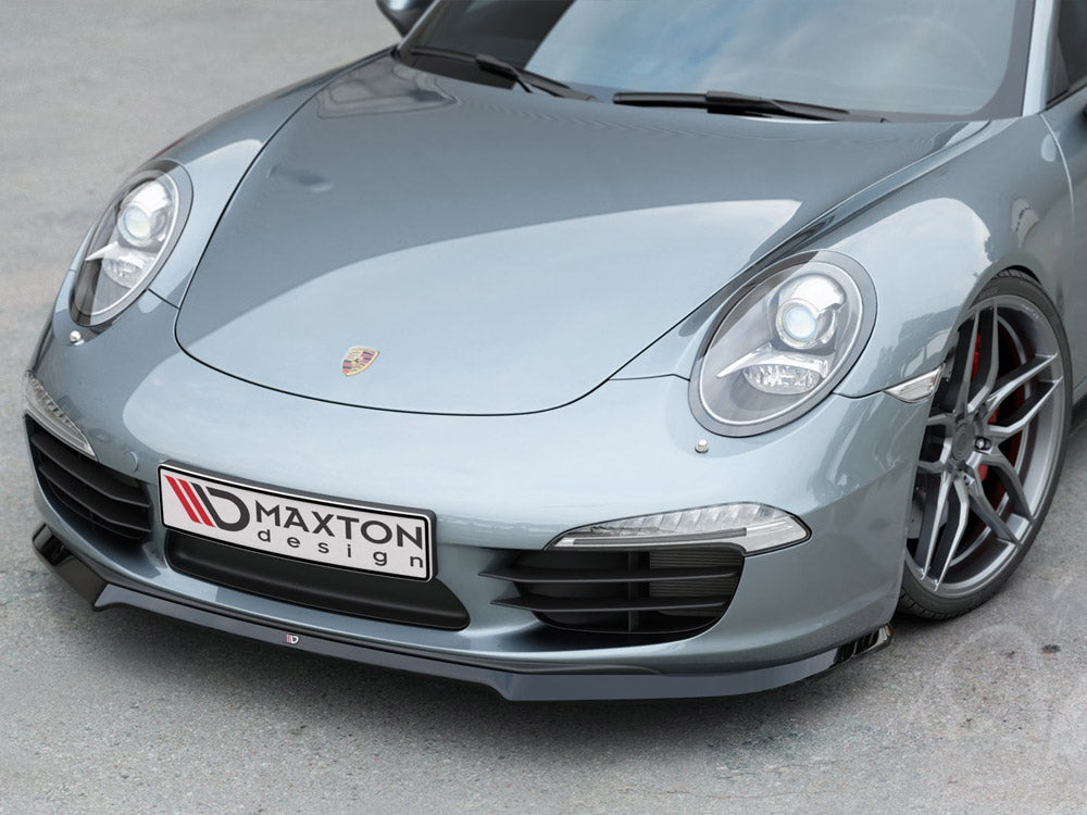 Maxton Design Street Plus Front Splitter V1 - Porsche 911 Carrera S 991.1