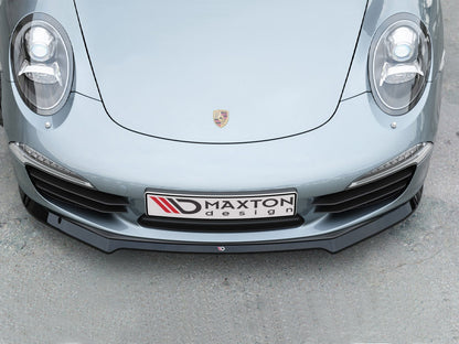 Maxton Design Street Plus Front Splitter V1 - Porsche 911 Carrera S 991.1