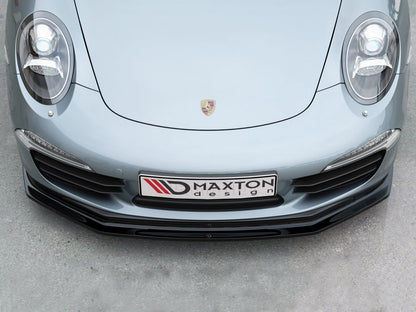 Maxton Design Street Plus Front Splitter V2 - Porsche 911 Carrera S 991.1