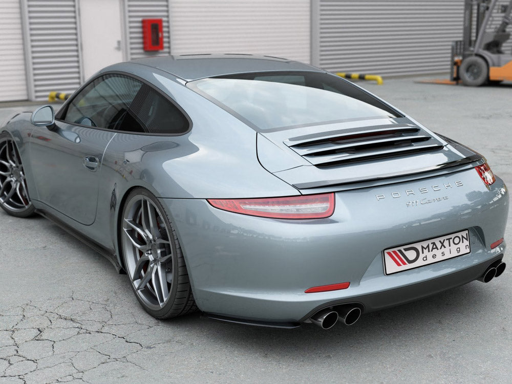 Maxton Design Street Plus Rear Side Splitters - Porsche 911 Carrera S 991.1