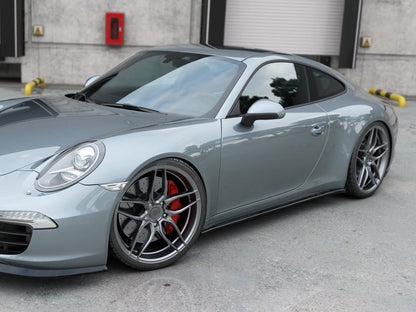 Maxton Design Street Plus Side Skirt Diffusers - Porsche 911 Carrera S 991.1