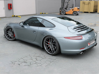 Maxton Design Street Plus Side Skirt Diffusers - Porsche 911 Carrera S 991.1